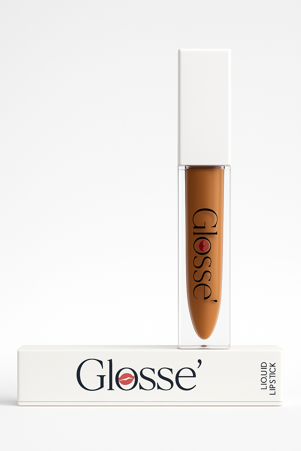 Glosse' Matte Lipstick - Caramel Swirl