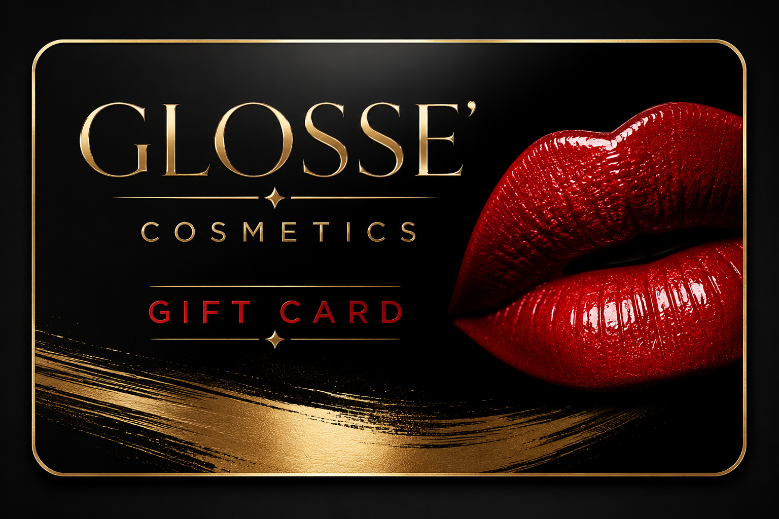 Glosse' Cosmetic Gift Card